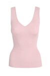 CASSIA V NECK TANK TOP (DUSTY PINK)