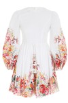 MAE MINI DRESS (IVORY FLORAL)