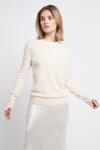 AERIN CASHMERE SWEATER (CREAM)