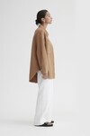 THE INES SHIRT JACKET (CAMEL)