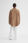 THE INES SHIRT JACKET (CAMEL)