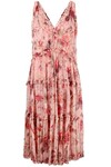 CASSIA FRILL MIDI DRESS (MUSK FLORAL)