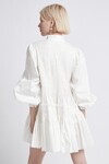 RUN FREE SMOCK DRESS (IVORY)