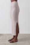 REBECCA KNIT MIDI SKIRT (MARBLE MARLE)