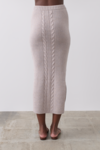 REBECCA KNIT MIDI SKIRT (MARBLE MARLE)