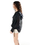 LOCKHART BLOUSE (BLACK SILK/COTTON)