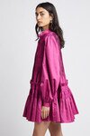 RUN FREE SMOCK DRESS (FUCHSIA)