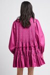 RUN FREE SMOCK DRESS (FUCHSIA)