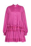 RUN FREE SMOCK DRESS (FUCHSIA)