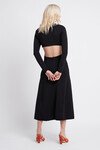 ANIKA CUT OUT DRESS (BLACK)