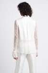 VEIL LACE SHIRT (IVORY)