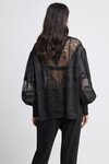 VEIL BLOUSE (BLACK)