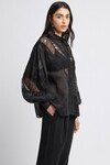 VEIL BLOUSE (BLACK)