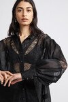 VEIL BLOUSE (BLACK)