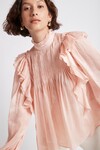 SAHARA BLOUSE (BLUSH)