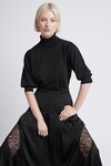 VEIL SKIRT (BLACK)