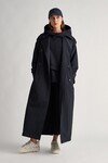 TALIA NYLON TRENCH (NAVY)