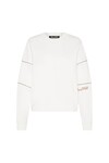 SYLVIE CREW SWEATSHIRT (SOFT WHITE)