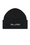 MONTAUK BEANIE (BLACK/YELLOW)