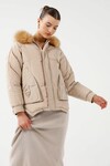 GEMINI PUFFER JACKET (LATTE)