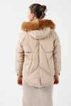 GEMINI PUFFER JACKET (LATTE)