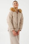 GEMINI PUFFER JACKET (LATTE)