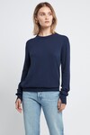 AERIN CASHMERE SWEATER (NAVY)