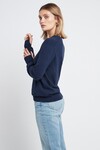 AERIN CASHMERE SWEATER (NAVY)