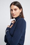 DILLON CASHMERE SWEATER (NAVY)