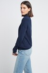 DILLON CASHMERE SWEATER (NAVY)