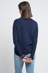 DILLON CASHMERE SWEATER (NAVY)