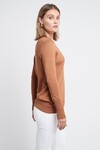 FRANKIE SWEATER (COPPER METALLIC)