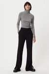 CLASSIC GABARDINE TROUSERS (BLACK)