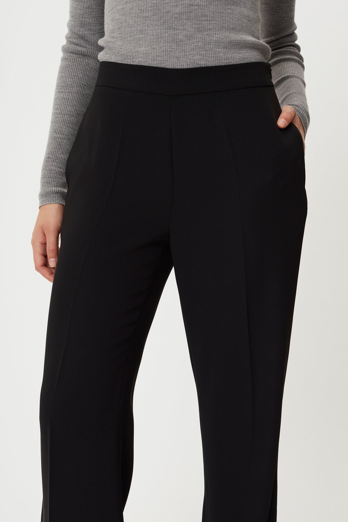 CLASSIC GABARDINE TROUSERS (BLACK)- DAY BIRGER WINTER 21 Boxing Day Sale