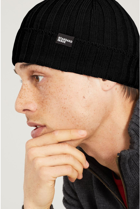 MERINO HAT (BLACK)