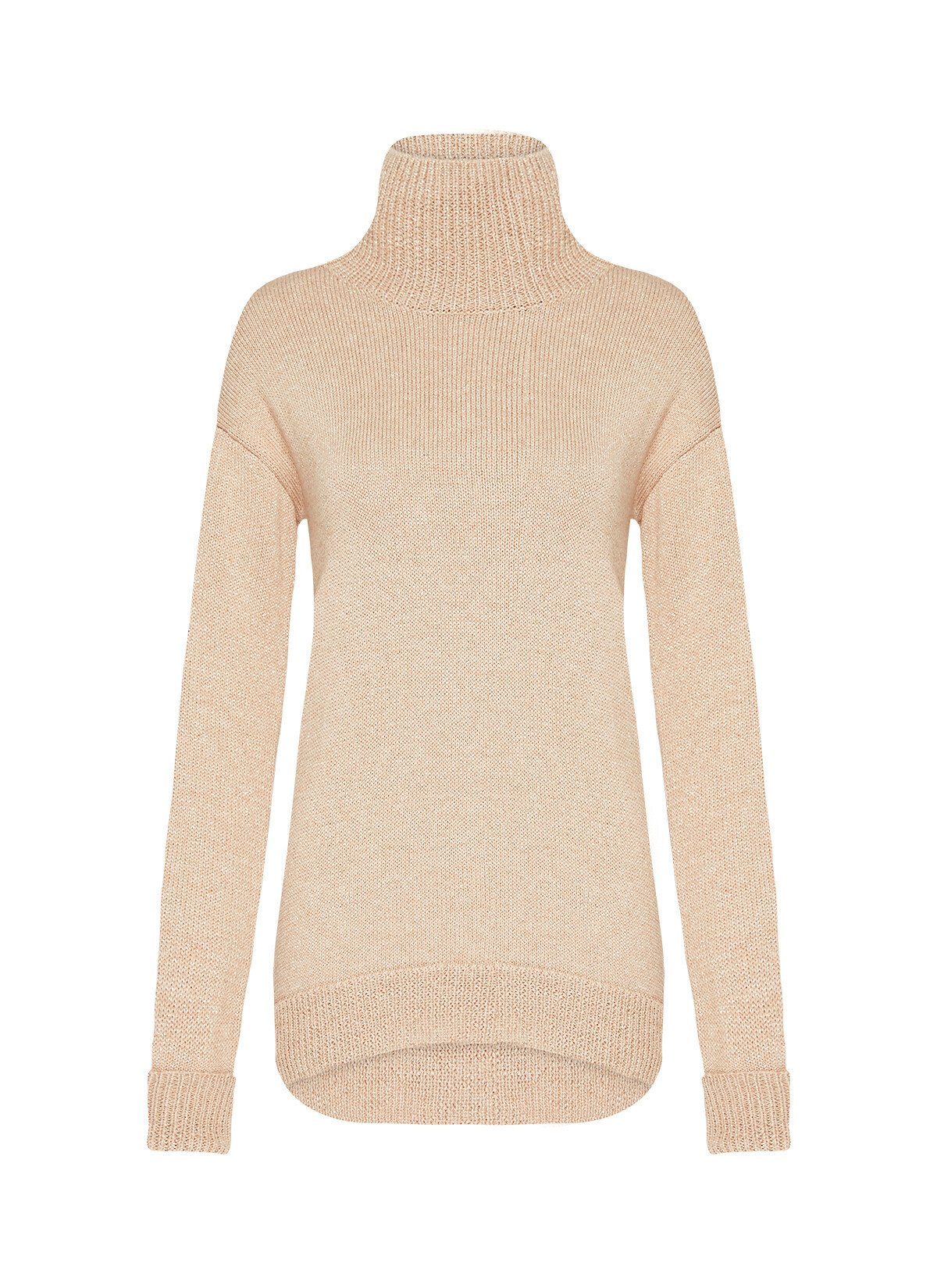 CLEO SWEATER (OATMEAL METALLIC)- H BRAND X THERON WINTER 21 Boxing Day Sale