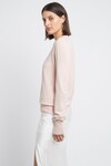 AERIN CASHMERE SWEATER (BLUSH)