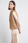 CELINE FUR VEST (TAN)