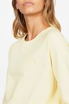 BONDI SMALL HORSESHOE CREW SWEATSHIRT (LEMON)