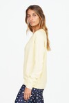 BONDI SMALL HORSESHOE CREW SWEATSHIRT (LEMON)