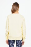 BONDI SMALL HORSESHOE CREW SWEATSHIRT (LEMON)