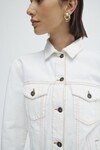 DENIM JACKET (IVORY)