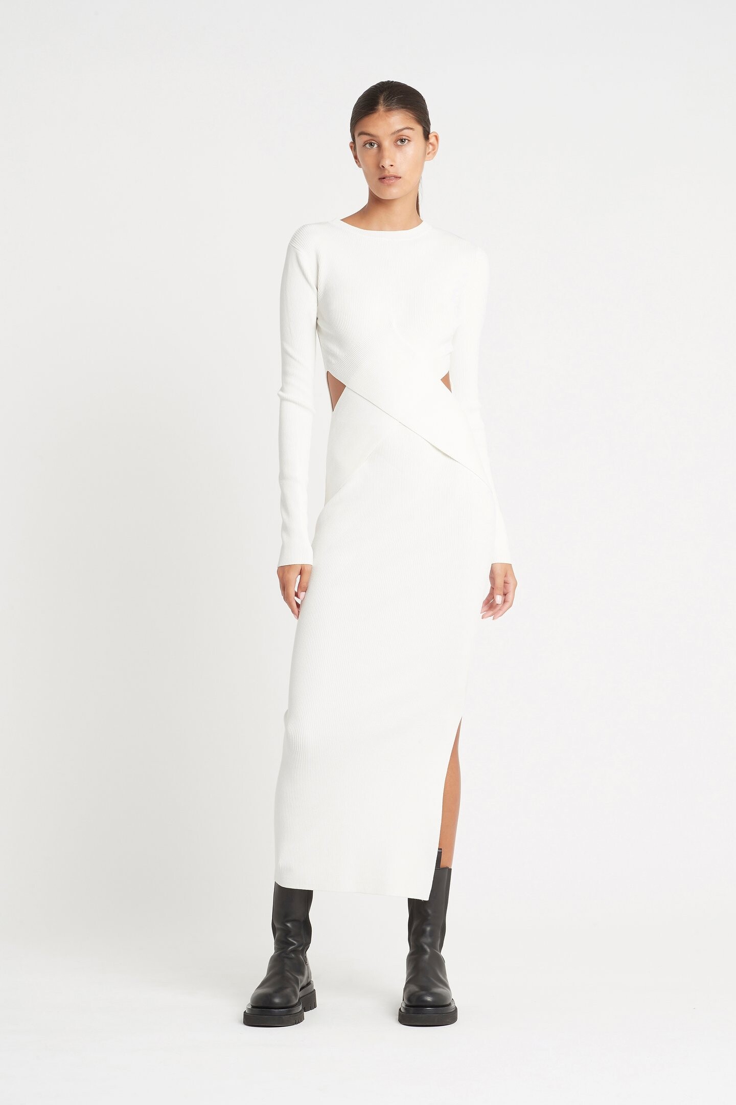 Celena draped midi dress on sale