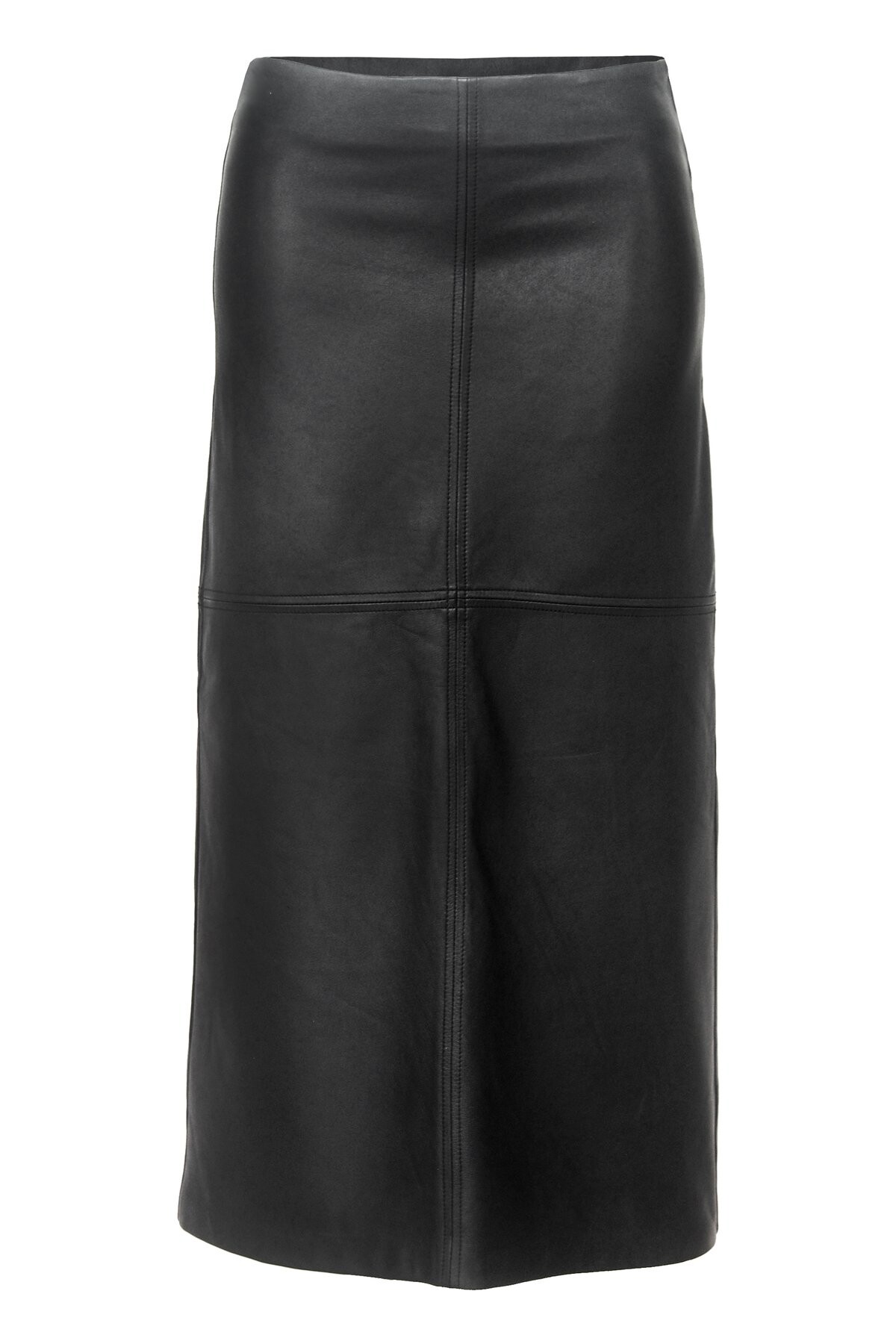 SIENNA LEATHER MAXI SKIRT (BLACK)- 2NDSKIN WINTER 21 Boxing Day Sale