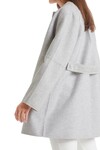 CASUAL LONG JACKET (SILVER GREY)