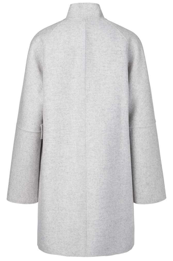 CASUAL LONG JACKET (SILVER GREY)- MARC CAIN WINTER 21