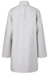 CASUAL LONG JACKET (SILVER GREY)