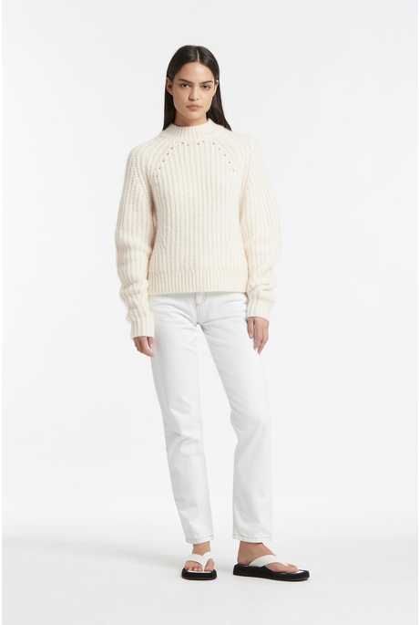 SEVILLE RAGLAN SWEATER (IVORY)