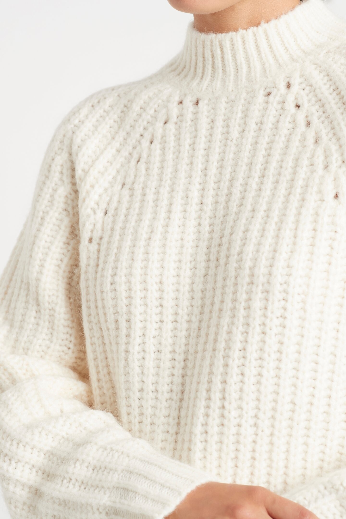 SEVILLE RAGLAN SWEATER (IVORY)- SIR SPRING 22 Boxing Day Sale