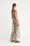 SOFIA LOW BACK GOWN (VIVIENNE PRINT)